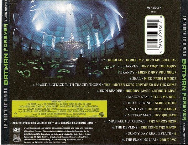 CD: Various – Batman Forever (CD, Soundtrack) – Usato da Vevey venduto da zecollector 1