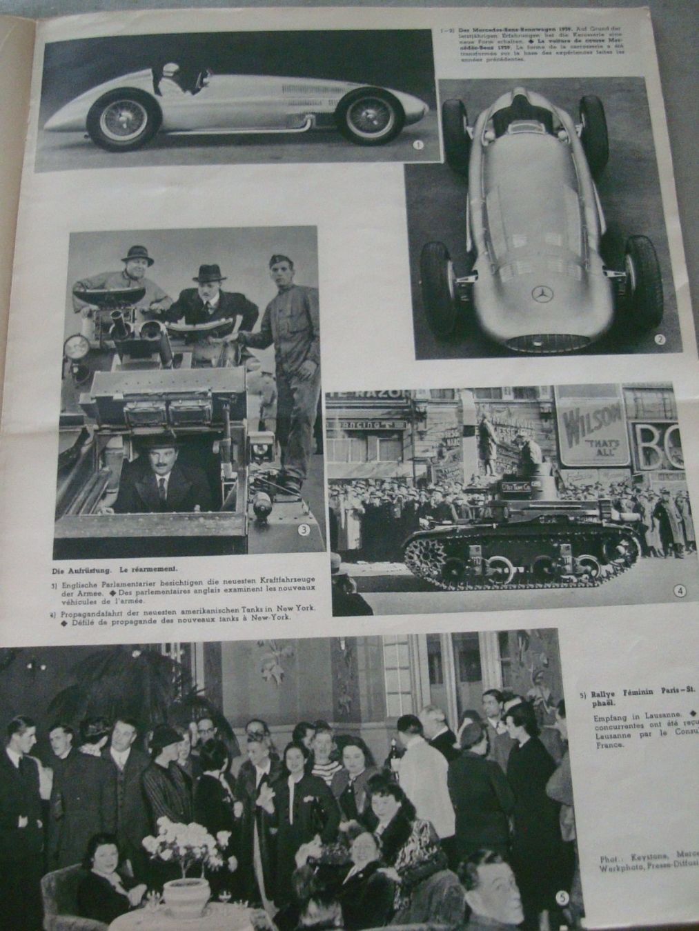Riviste & Magazine: Zeitung - Auto - ACS - 1939 - Heft Nr. 6 – Usato da Neuenegg venduto da flohcante 2