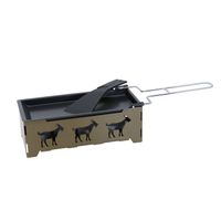kleines Kerzenraclette "Geissli" beige, Raclettofen