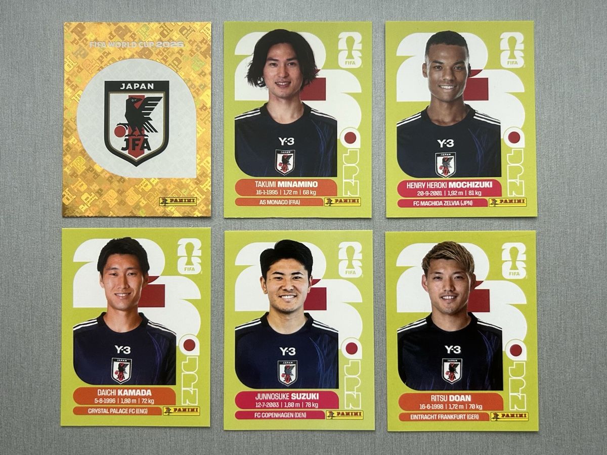 Panini Sammelbilder & Trading cards: Panini Japan – Neu (gemäss Beschreibung) aus Hausen AG von BabyBluee
