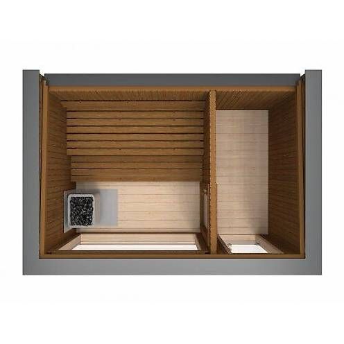 Sauna & Accessori: Luxussauna 2,3m x 3,4 m – Usato da St. Gallen venduto da Spa_at_Home911 2