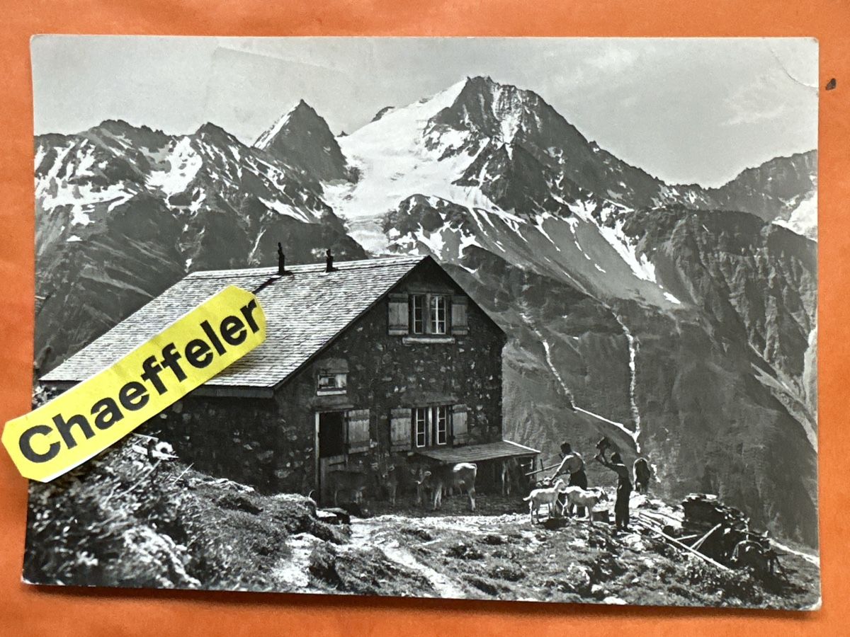 Cartes postales: Originale alte Ansichtskarte Windgällenhütte um 1949  – D'occasion à Zürich par Chaeffeler