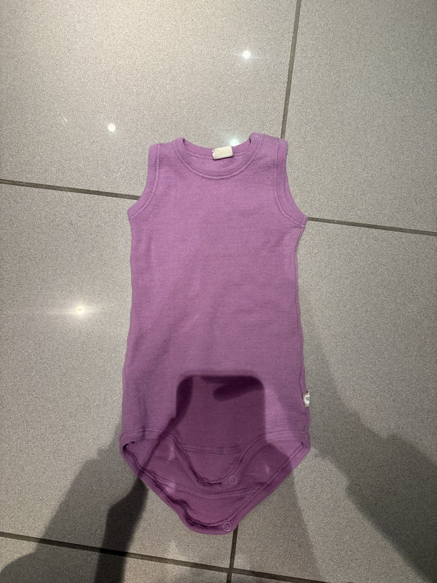 Dilling Biancheria intima: Dilling Wolle Body Gr. 86 Lila – Usato da Gockhausen venduto da lenibeni