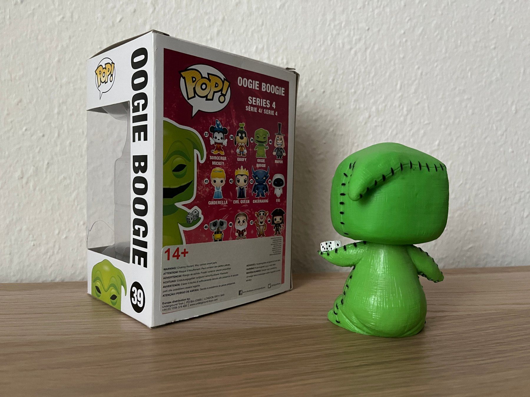 Funko Statuette: Funko Pop! #39 - Oogie Boogie – Usato da Petit-Lancy venduto da cinrox 1