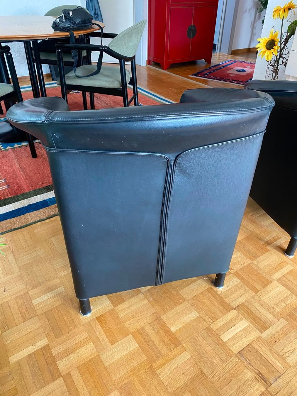 Pfister Sessel: Ledersessel – Gebraucht aus Kriens von rob_5x9b 1