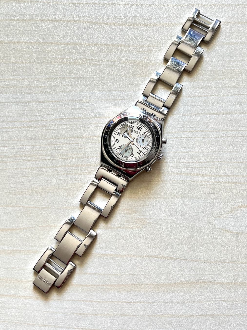 Swatch Orologi: Swatch Irony Chrono, Edelstahl – Usato da Grenchen venduto da chththl 1
