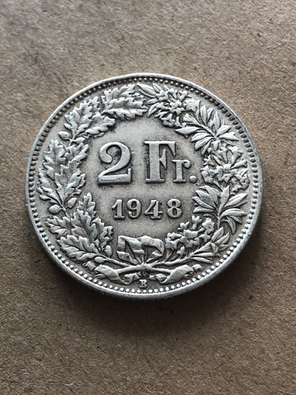 Tutti le monete: 2 Fr. 1948 – Usato da Schötz venduto da Odpa