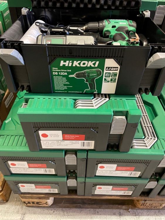 Hitachi/HiKoki Akkuschrauber 12 Volt DS12DA komplett Set ! | Kaufen auf ...