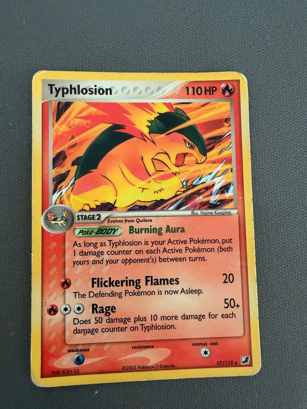 Pokémon Carte collezionabili: Pokemon Typhlosion 17 / 115 – Usato da untersiggenthal venduto da stephanymar