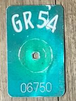GR 54 - VELONUMMER - FAHRRADSCHILD - PLAQUE DE VELO - GR 54