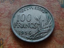 FRANCE  100 Franc  1954  (P)