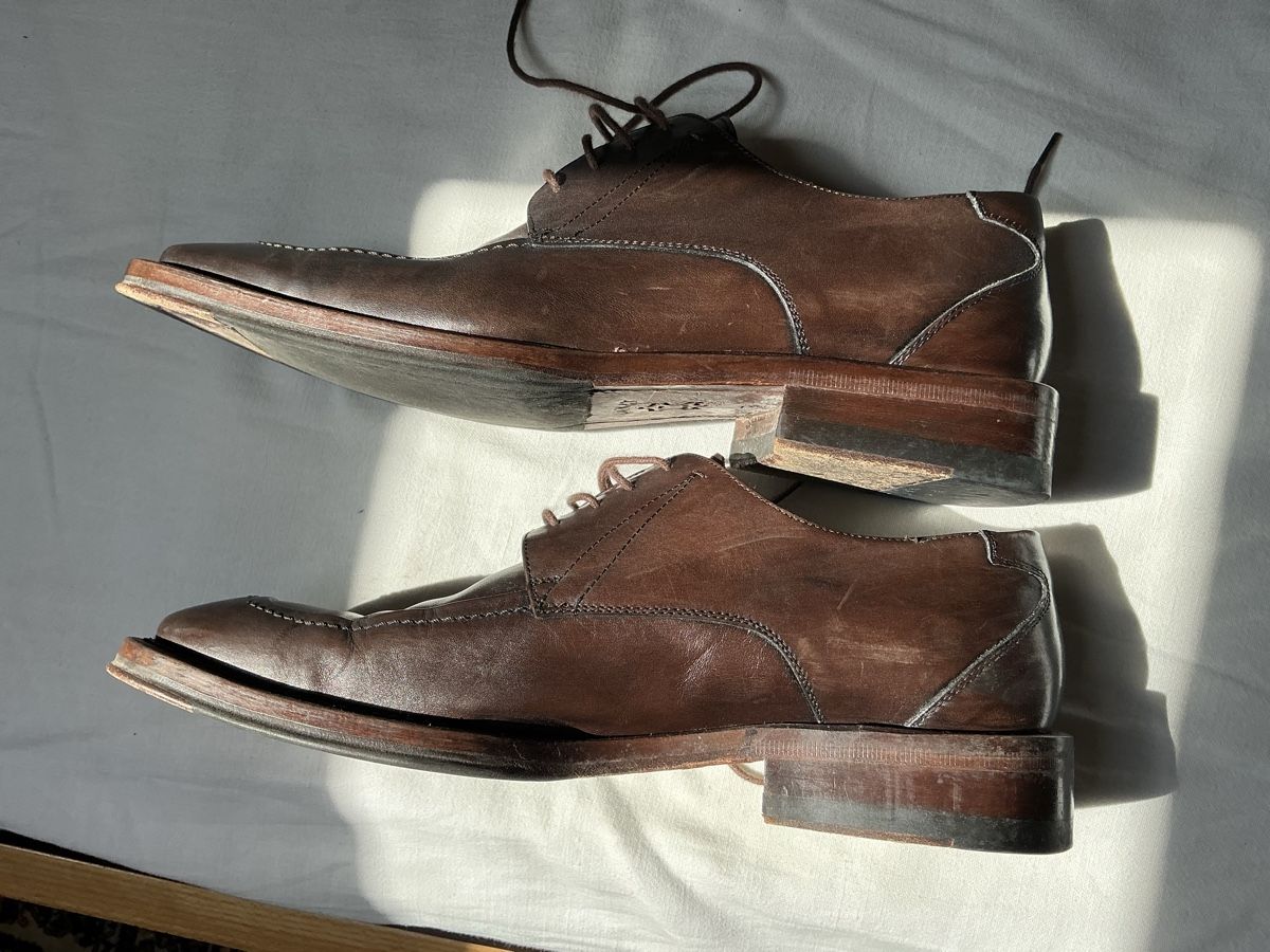 Scarpe da uomo: Lederschuh Handmade Grösse 7.5 bzw. 41-42 – Usato da Rafz venduto da Cugnauls 7