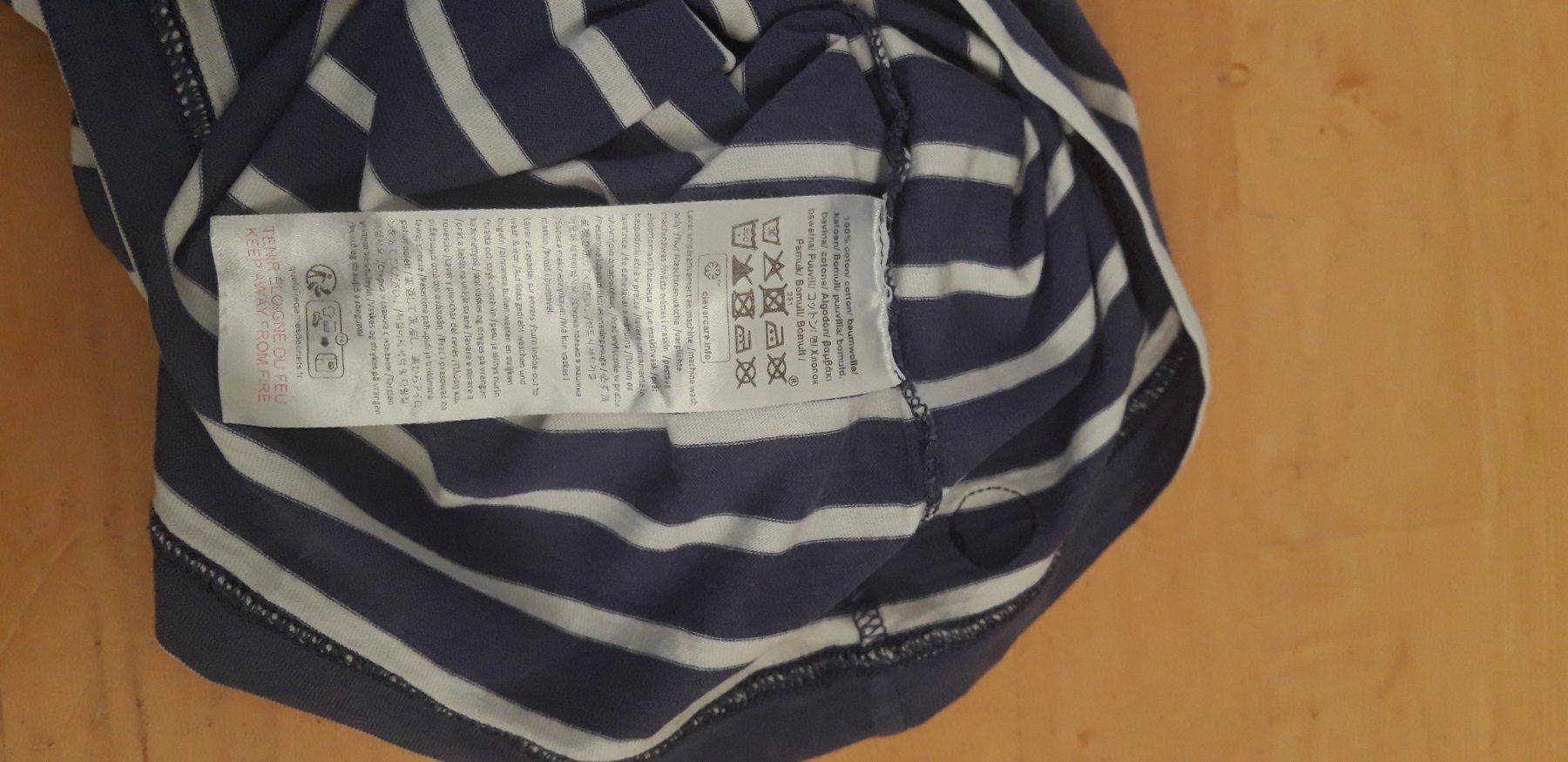 Camicie, Top & T-shirt: Bretonisches Langarmshirt Gr. 86/92 gestreift – Usato da Thürnen venduto da kru_88hd 3