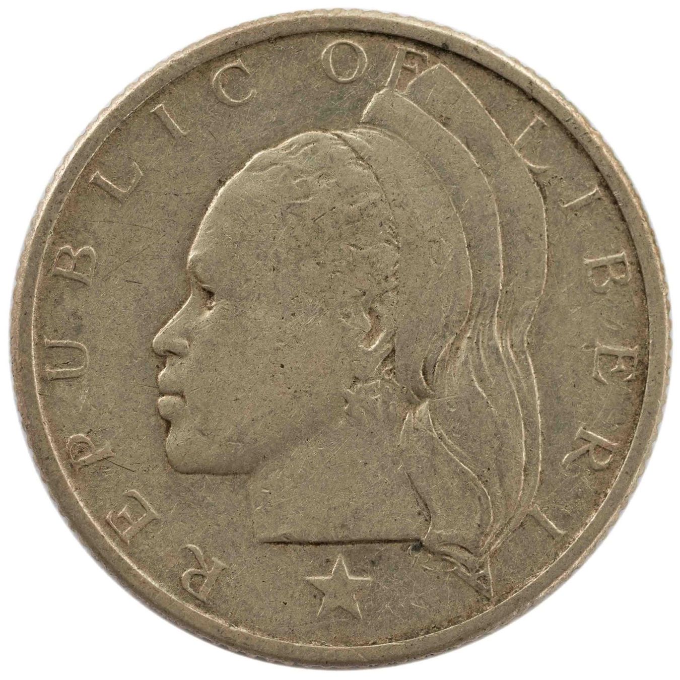 Tutti le monete: Liberia 25 Cents 1960 Silber – Usato da Rotkreuz venduto da Swiss-Coins