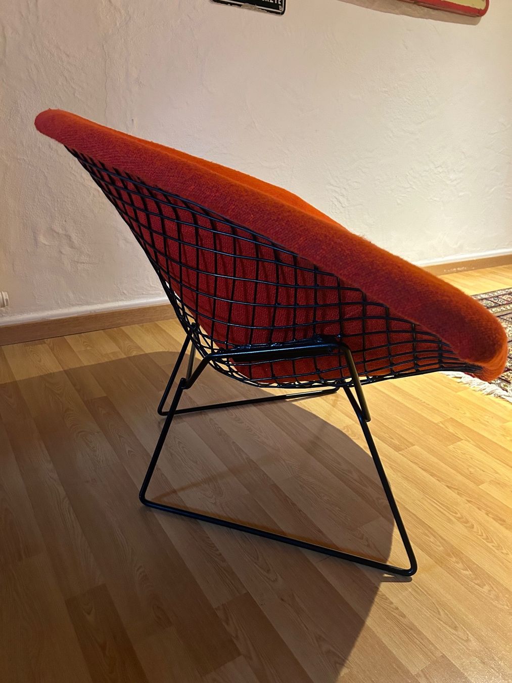 Poltrone: Superbe fauteuil DIAMOND design de Harry Bertoia – Usato da Roche VD venduto da luc_jwm5 2