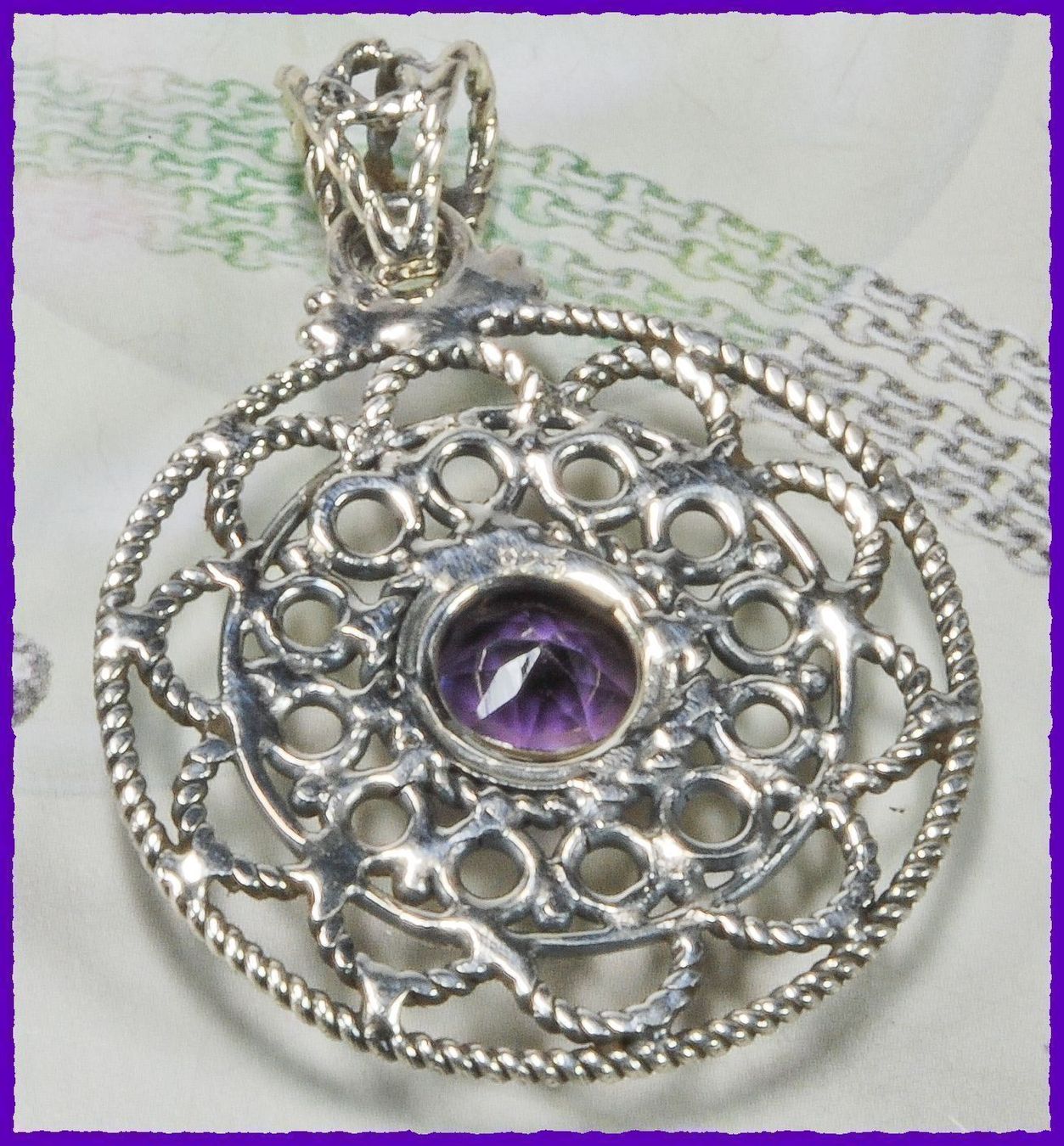 Anhänger: AMETHYST, Amethyst Anhänger 925 Silber – Neu und originalverpackt aus Oberglatt ZH von Goldfee1 2