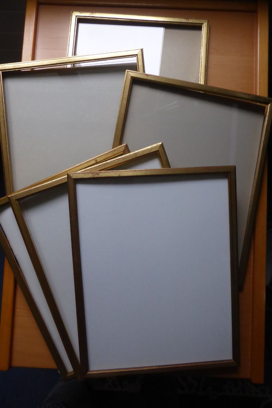 Antike Bilder Mit Goldrahmen