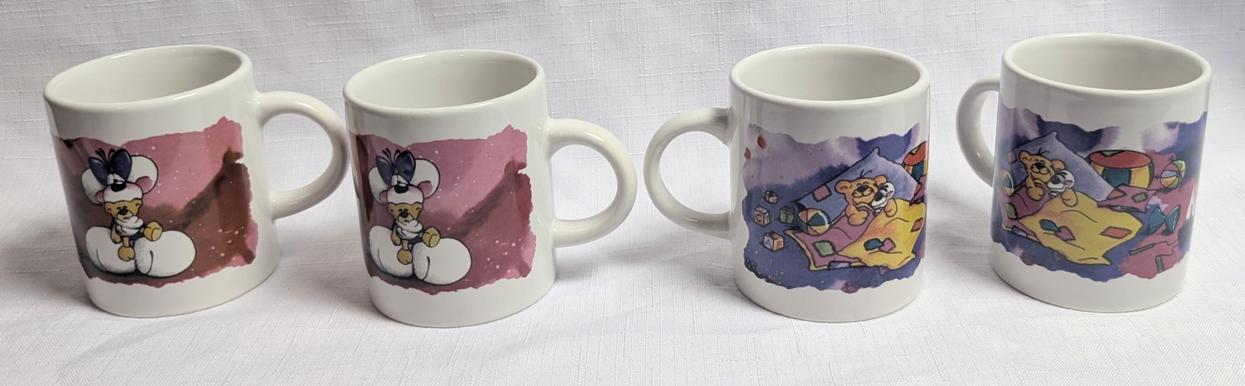 Tazze: 4x Vintage Diddl - Espressotasse - Tasse – Nuovo (secondo la descrizione) da Wängi venduto da ABIZONE-86