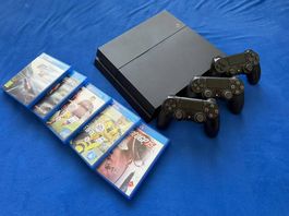 Play Station 4 mit Samsung Bildschirm