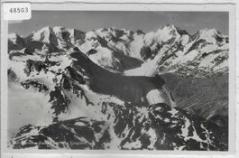 Bernina Grppe vom Piz Languard aus