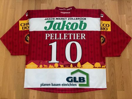 SC LANGNAU # 10 PELLETIER TRIKOT SIGNIERT 2010/11 SCL TIGERS