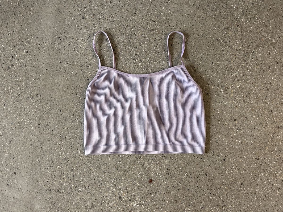 Stradivarius Top: Lila Corptop, OneSize, Stradivarius – Usato da Aarau venduto da megandris 1