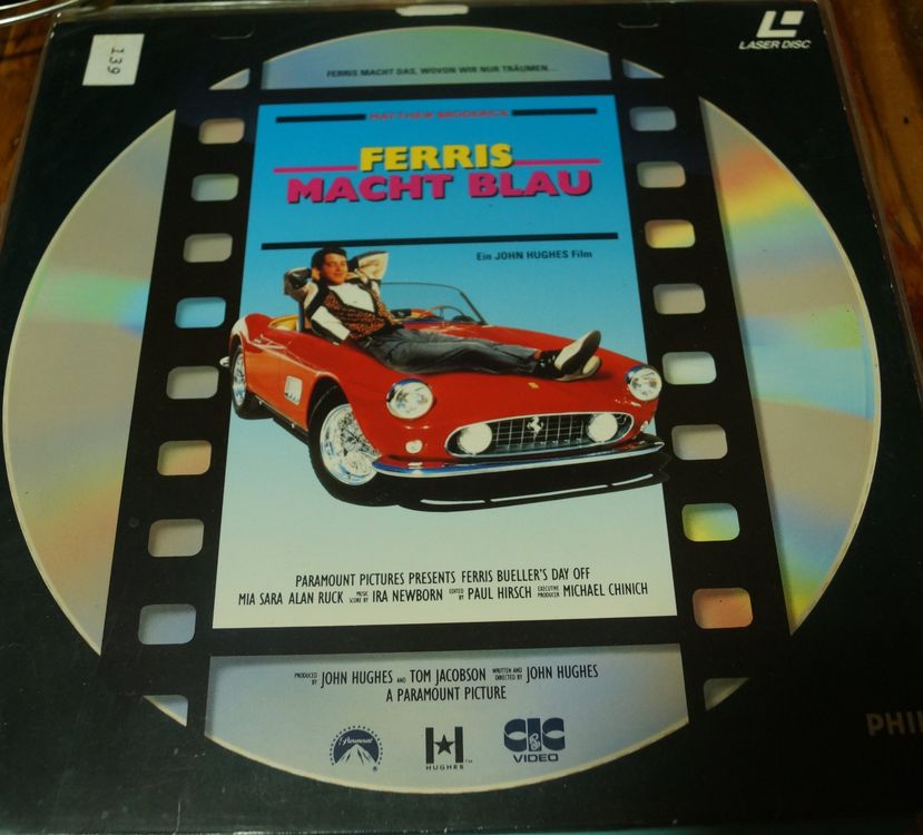 Ferris Macht Blau LaserDisc Kaufen auf Ricardo
