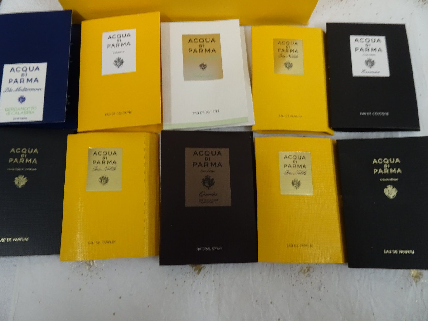 Gucci Flacons: 25 PARFUM MINI-SPRAY SAMPLES BOTTEGA AQUA PARMA PRADA GUCCI – Neu (gemäss Beschreibung) aus Oberwil b. Zug von JICKY-1889 5