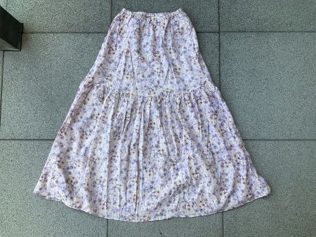 H&M Leinenrock, Blumenmuster, Gr. XS – Sommerrock🌸
