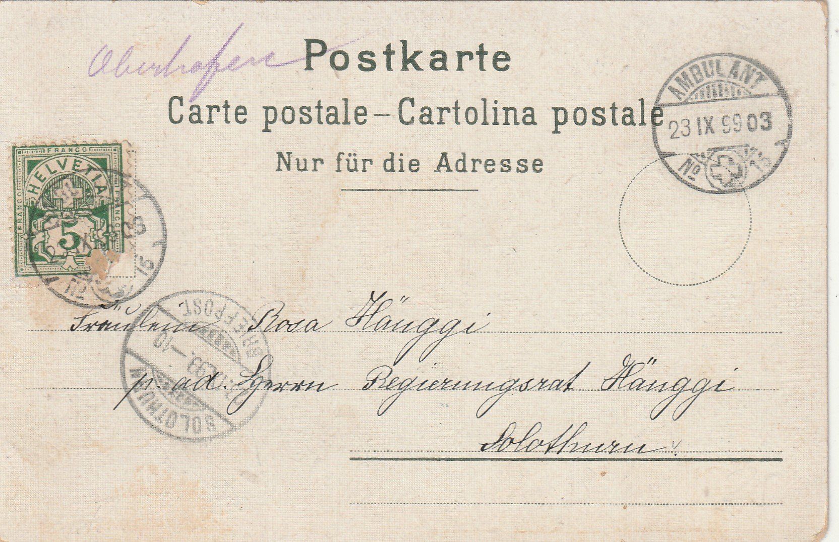 Cartes postales: Bergbahnen Humorkarte – D'occasion à Rorschacherberg par fratovi2 1