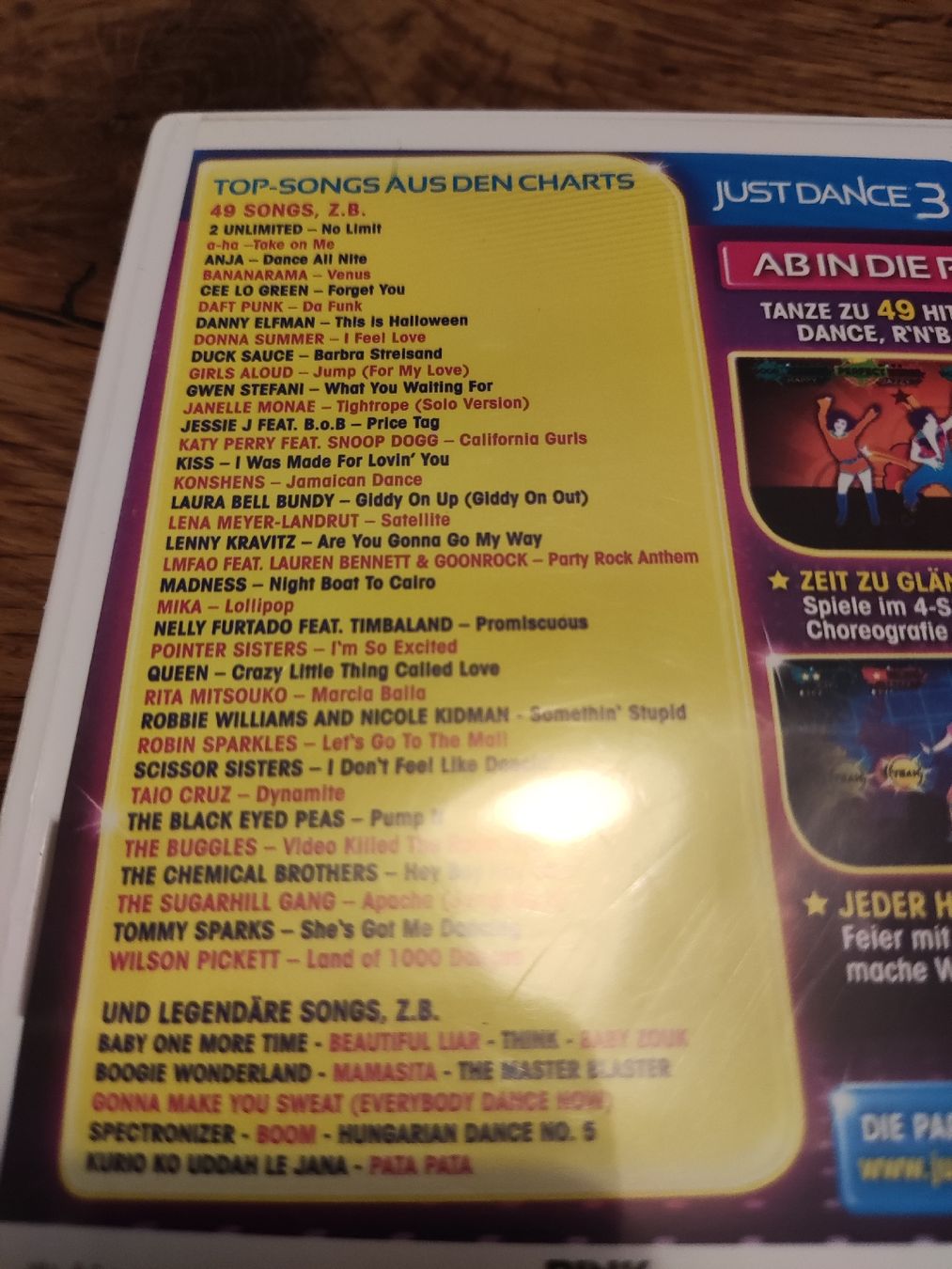 Nintendo Spiele: Just Dance 3 (Nintendo Wii) – Gebraucht aus Oberembrach von giu_7ksd 2