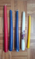 Lot 5 bougies longues/Lot 5 langen Kerzen