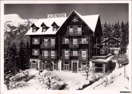 Wengen BE // 1948 Hotel Alpenruhe Winter