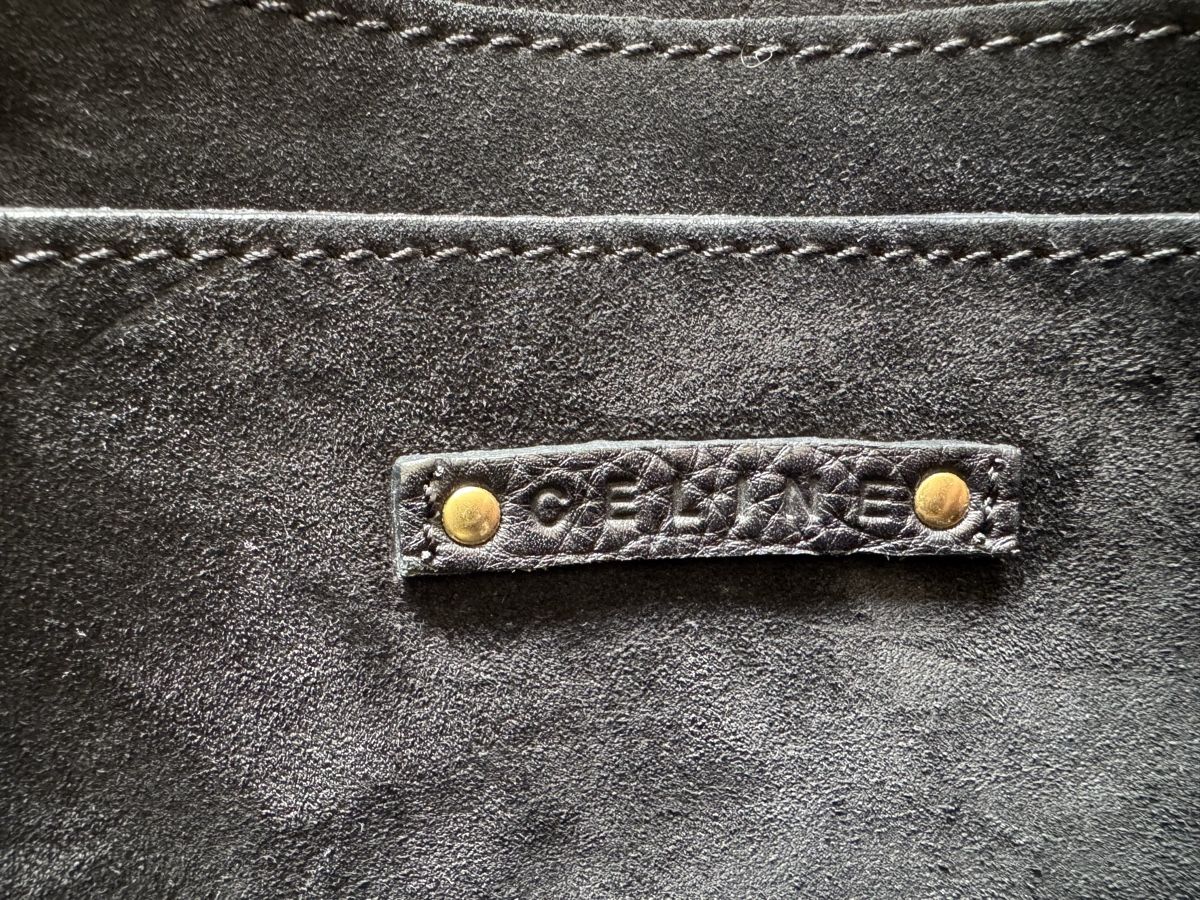 Celine Borse da donna: Celine Boogie Bag, schwarzes Leder & Nieten – Usato da Zollikon venduto da stl_8677 5