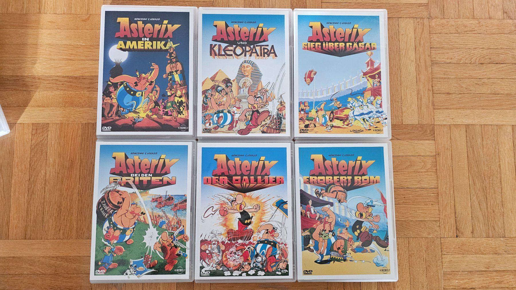 Tutti i DVDs: Asterix DVD Collection 6 Filme – Usato da Klingnau venduto da anduril_25