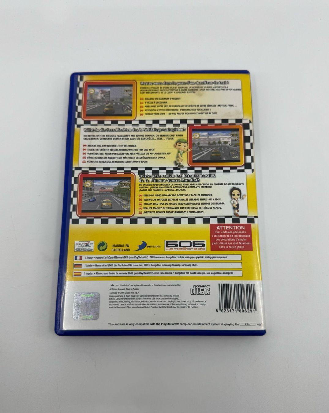 Sony Giochi: Taxi Rider (PS2) – Usato da Herisau venduto da Seyashop1 2