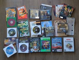 diverse alte PC Games auf CD oder DVD