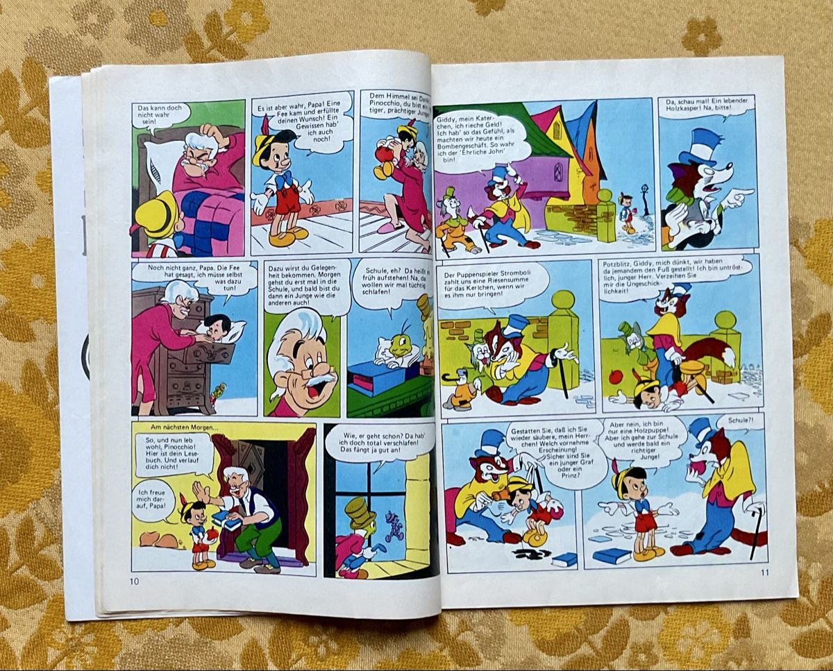 Fumetti: Pinocchio Comic Walt Disney Pinocchio von 1978 – Usato da Endingen venduto da nathan05 3