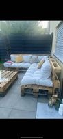 4 Loungekissen Set/ Beige meliert