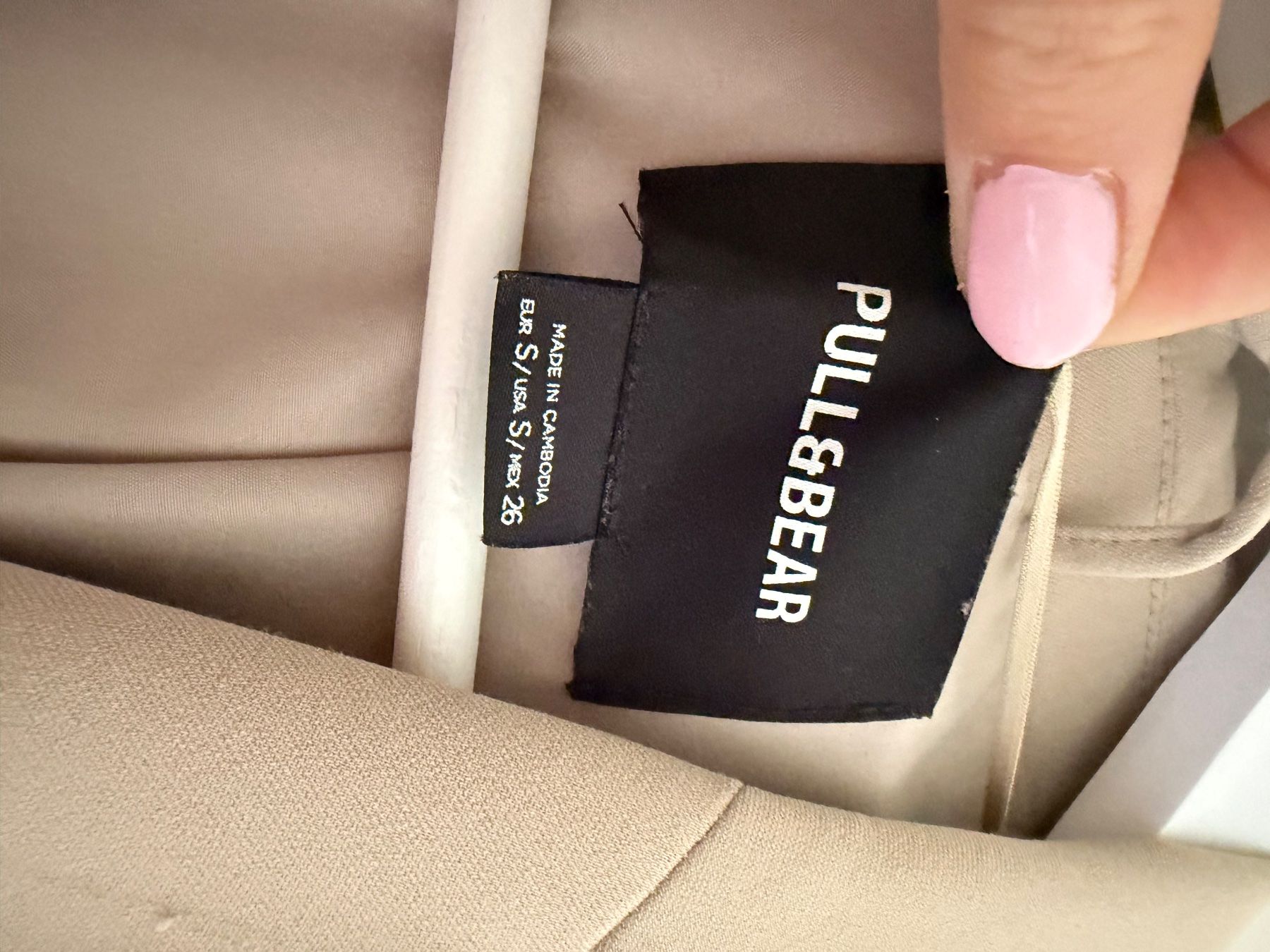 Pull&Bear Giacche: Pull&Bear Blazer Damen beige Grösse S – Usato da St. Gallen venduto da giu_5xcq 1