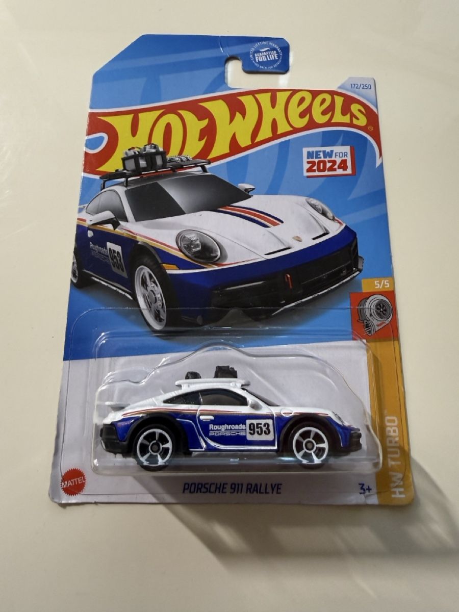 Hot Wheels Modellini d'auto: Hot Wheels Porsche 911 Rallye 1:64 – Nuovo e nell'imballaggio originale da Sutz venduto da mtechcab