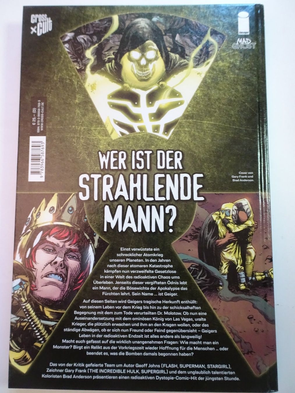Fumetti: Geiger Comic Graphic Novel Geoff Johns Gary Frank Mad Ghost – Usato da Schönenwerd venduto da schnitzunddrunter 1