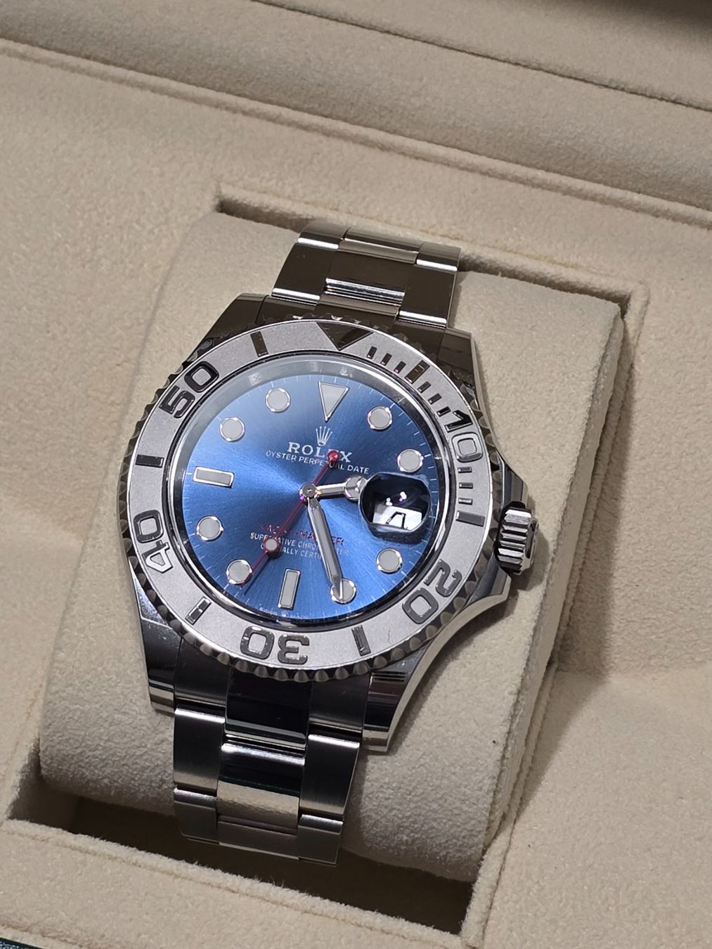 Rolex Orologi: Rolex Yacht-Master 40 blau – Usato da Steinmaur venduto da DS89 1