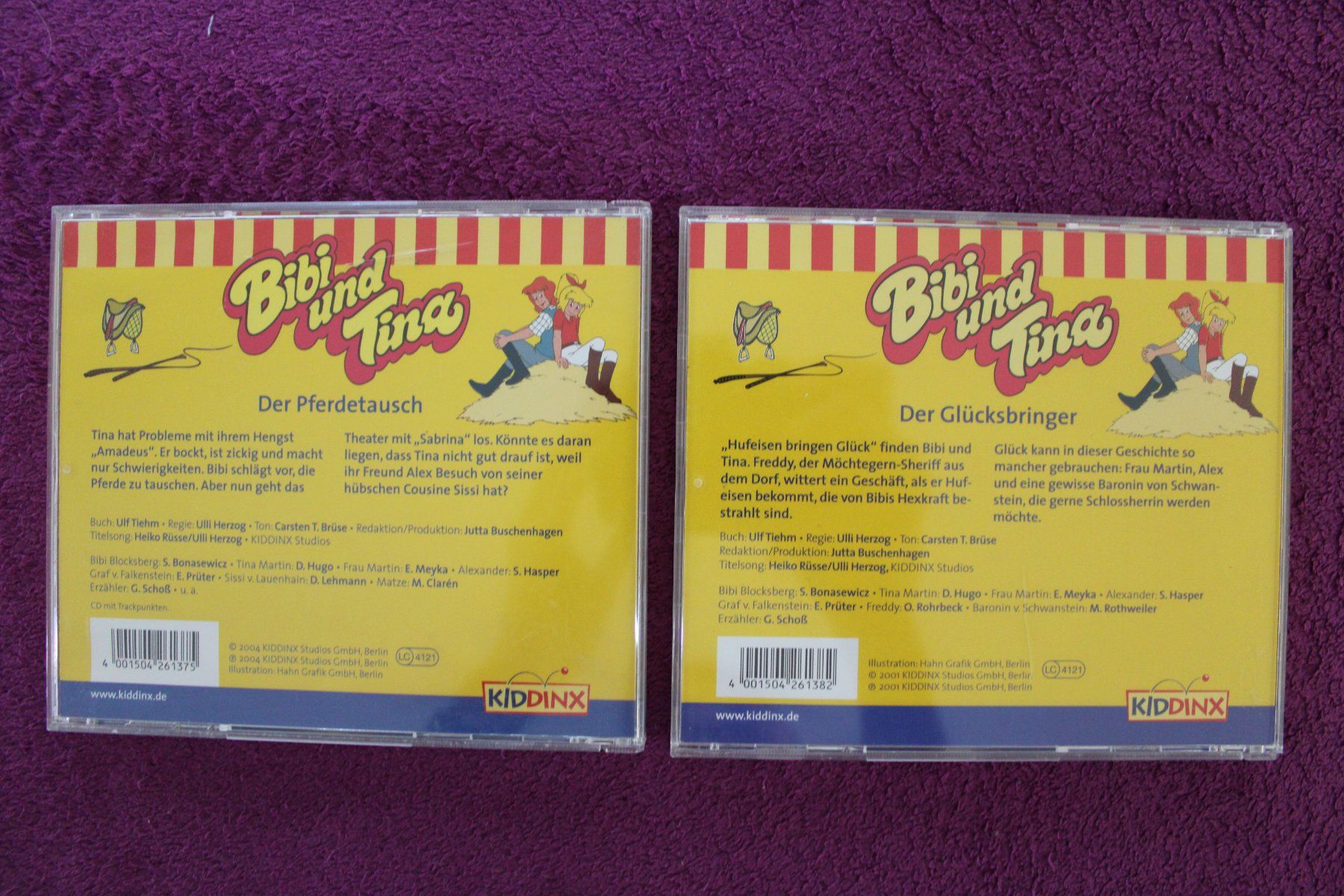 CDs: 6 - Bibi & Tina - Hörspiel - CD´s – Gebraucht aus Müllheim Dorf von Seeeule01 6