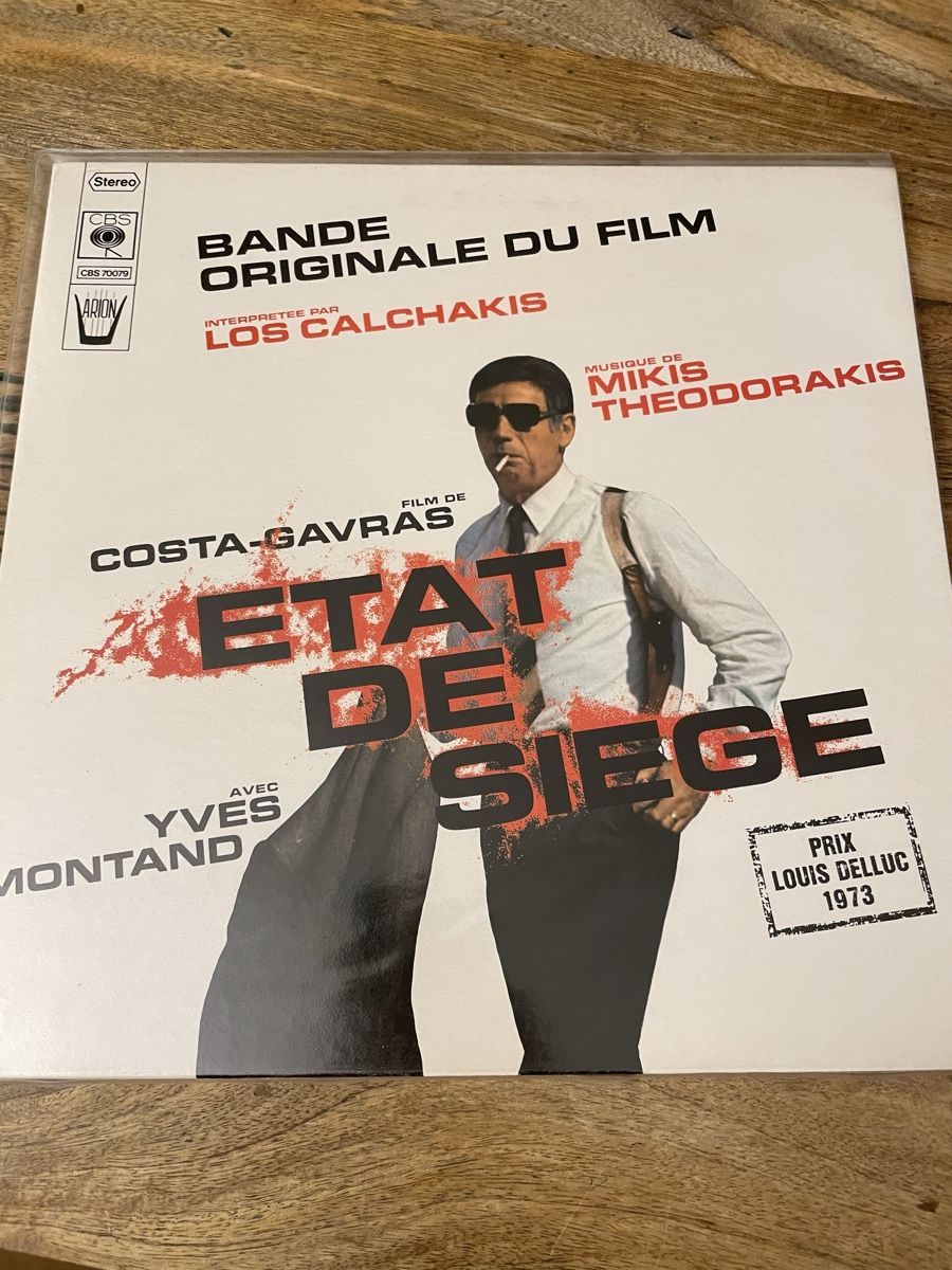 Dischi in vinile: Etat de Siege - Mikis Theodorakis – Usato da Hombrechtikon venduto da baersandro