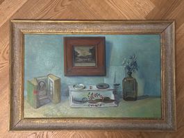 Signiertes Ölbild Ricco „Erich Wassmer“? 1946?