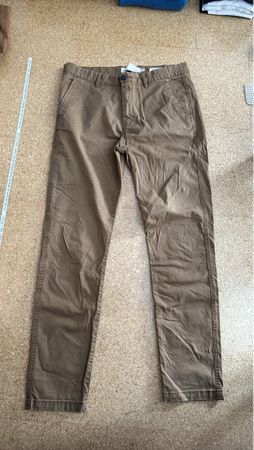 Robuste Herren Baumwollhose von L.O.G.G in Braun - Grösse 33