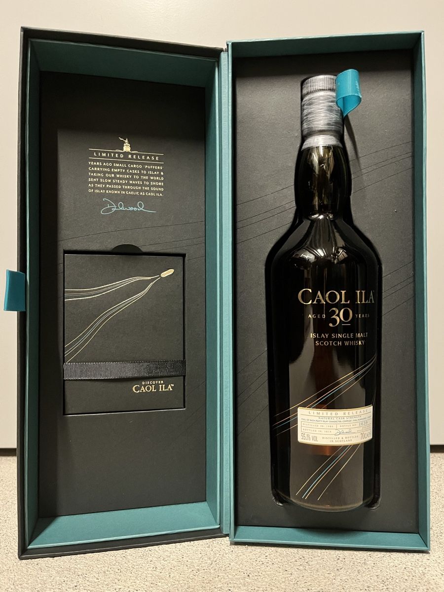 Caol Ila Spirituosen: Caol Ila 30 yo 1983 - 2014 – Neu und originalverpackt aus Mönchaltorf von Drammer 3