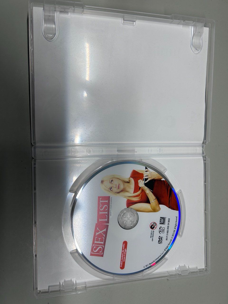 Tutti i DVDs: DVD "Sex List" – Usato da Giubiasco venduto da LorisVale 2