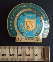 GOTHAM POLICE fiktional Badge